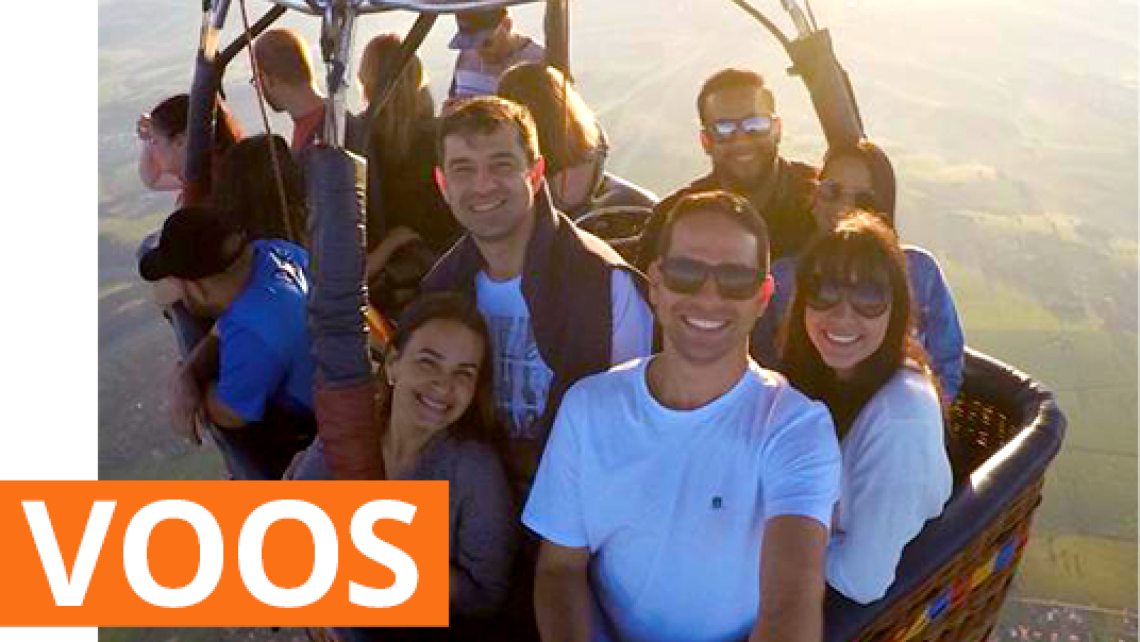 O que está incluso em nosso Voo em Grupo